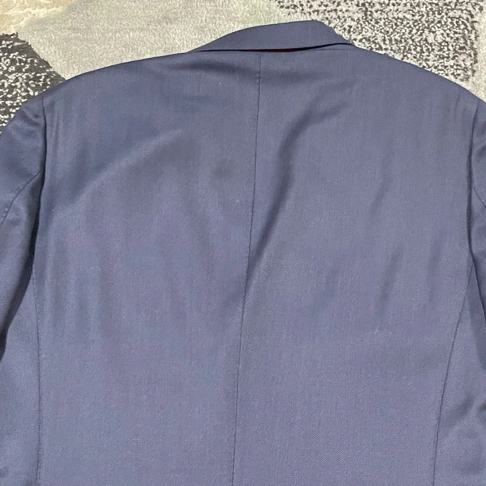 SuitSupply Blazer Jacket Men 40R Blue Sienna Single Breast Pure Wool Sport Coat‎